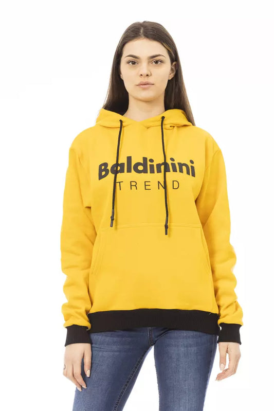 Baldinini Trend "Yellow Cotton Sweater for Women"