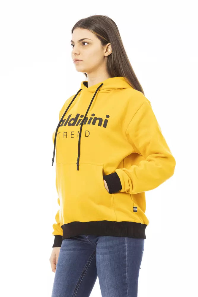 Baldinini Trend "Yellow Cotton Sweater for Women"