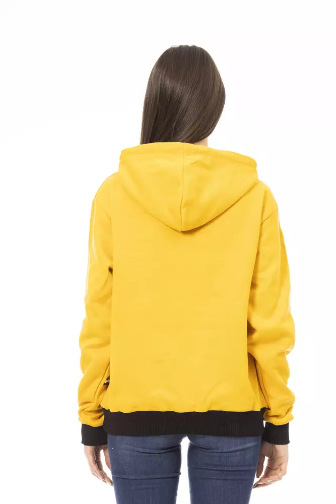 Baldinini Trend "Yellow Cotton Sweater for Women"