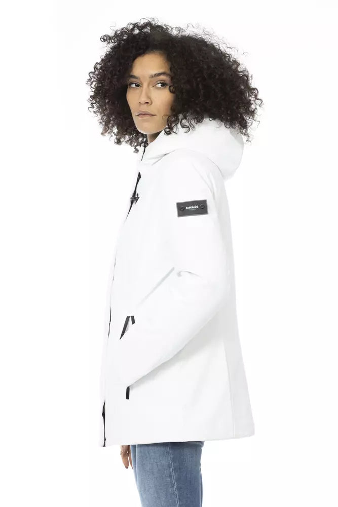 Baldinini Trend White Polyester Women's Jacket