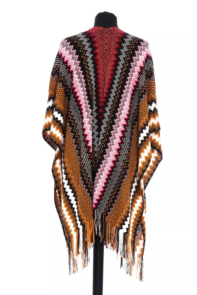 Missoni Multicolor Wolle Frauen Poncho