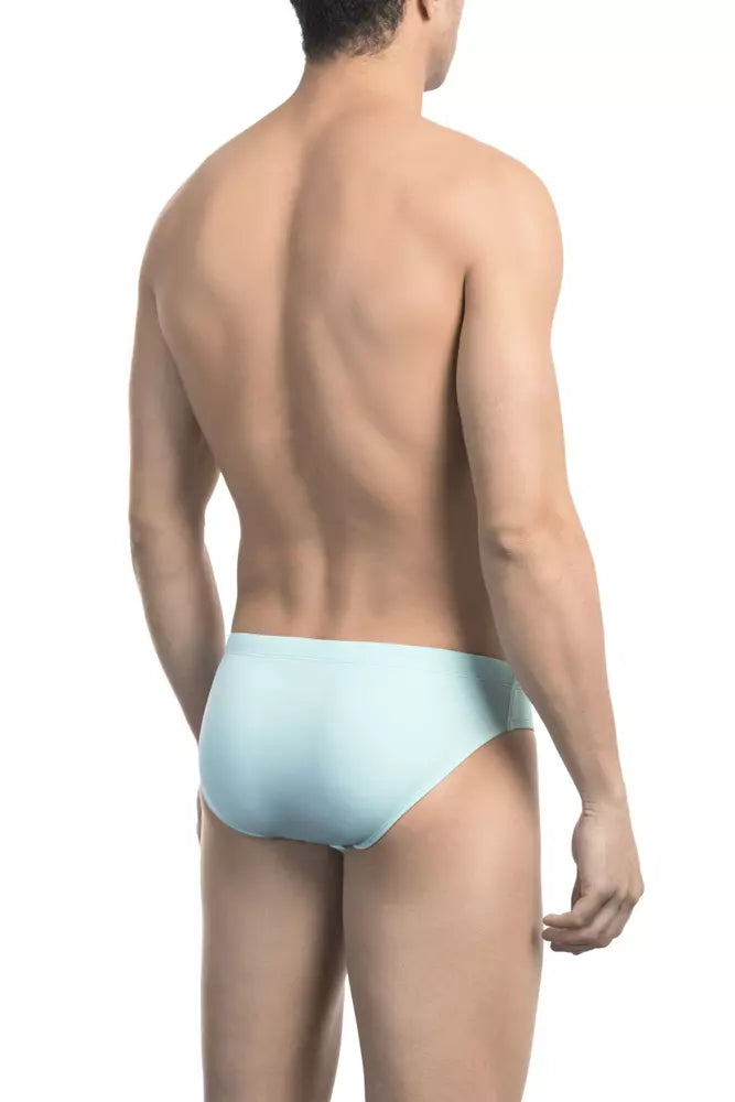 Bikkembergs Light Blue Polyamide Swimwear for Men