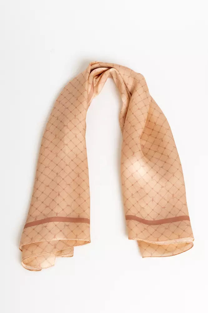 Trussardi Pink Silk Scarf for Women