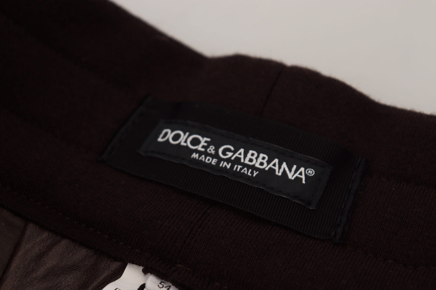 Dolce & Gabbana Atemberaubende Authentic-Jogger-Hose in Braun