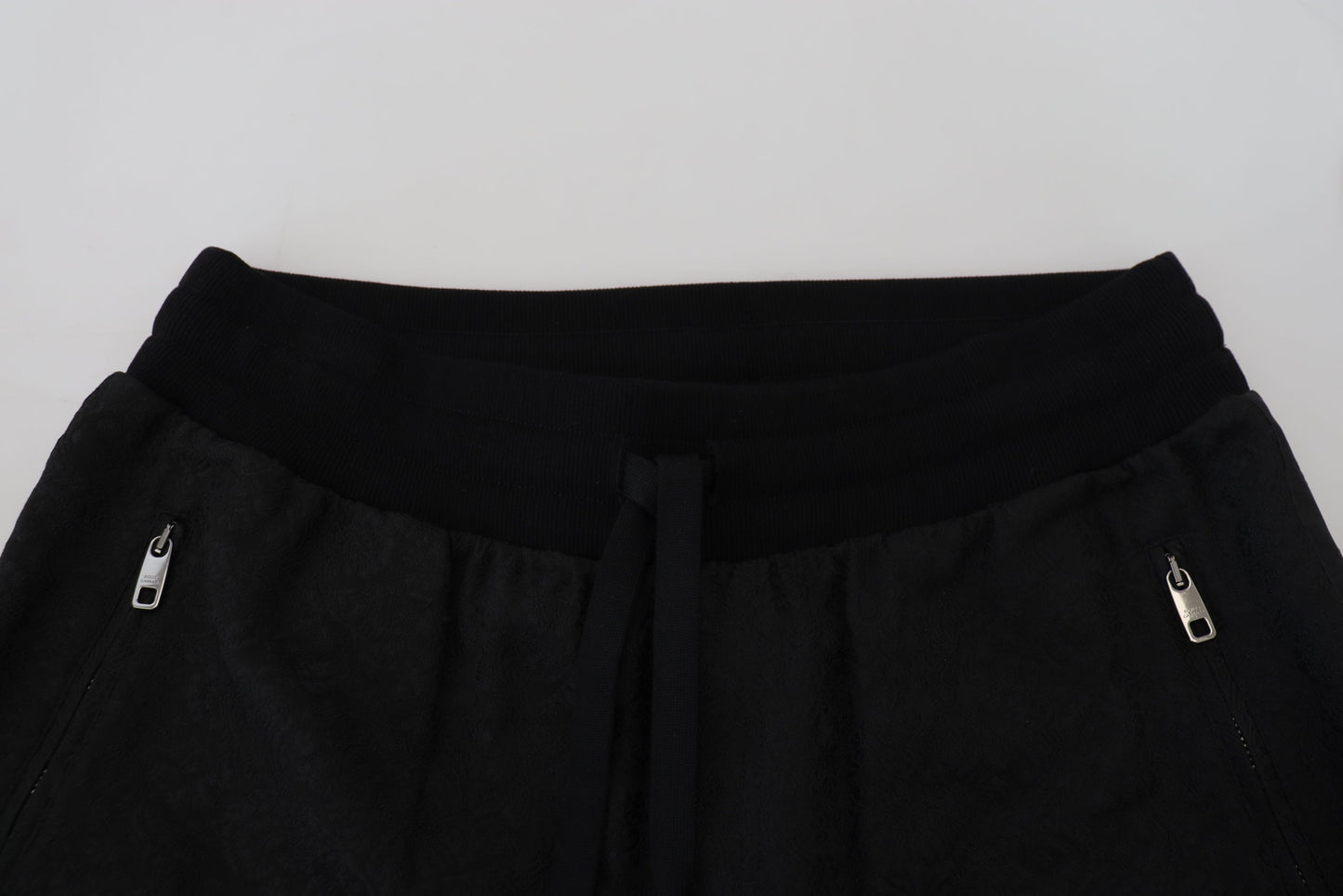 Dolce & Gabbana Elegante schwarze Joggerhosen für den modernen Mann