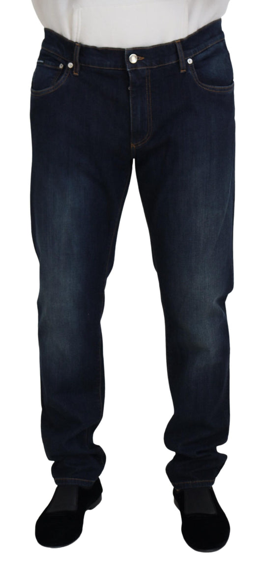 Dolce &amp; Gabbana Elegant blue denim pants