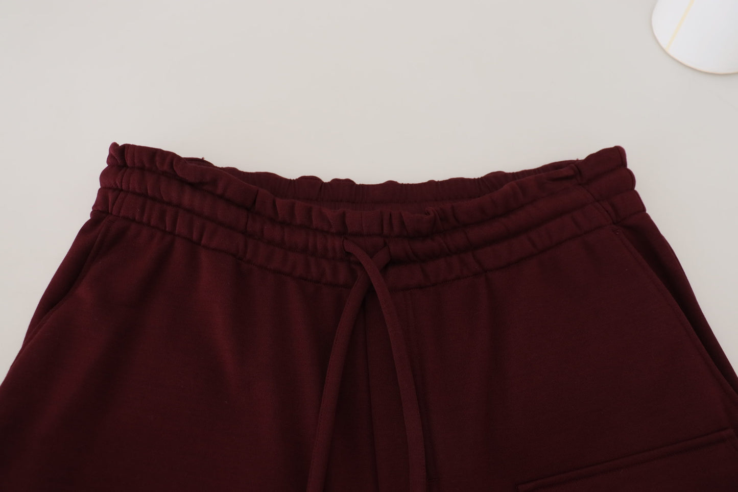 Dolce &amp; Gabbana Elegant maroon tailored shorts