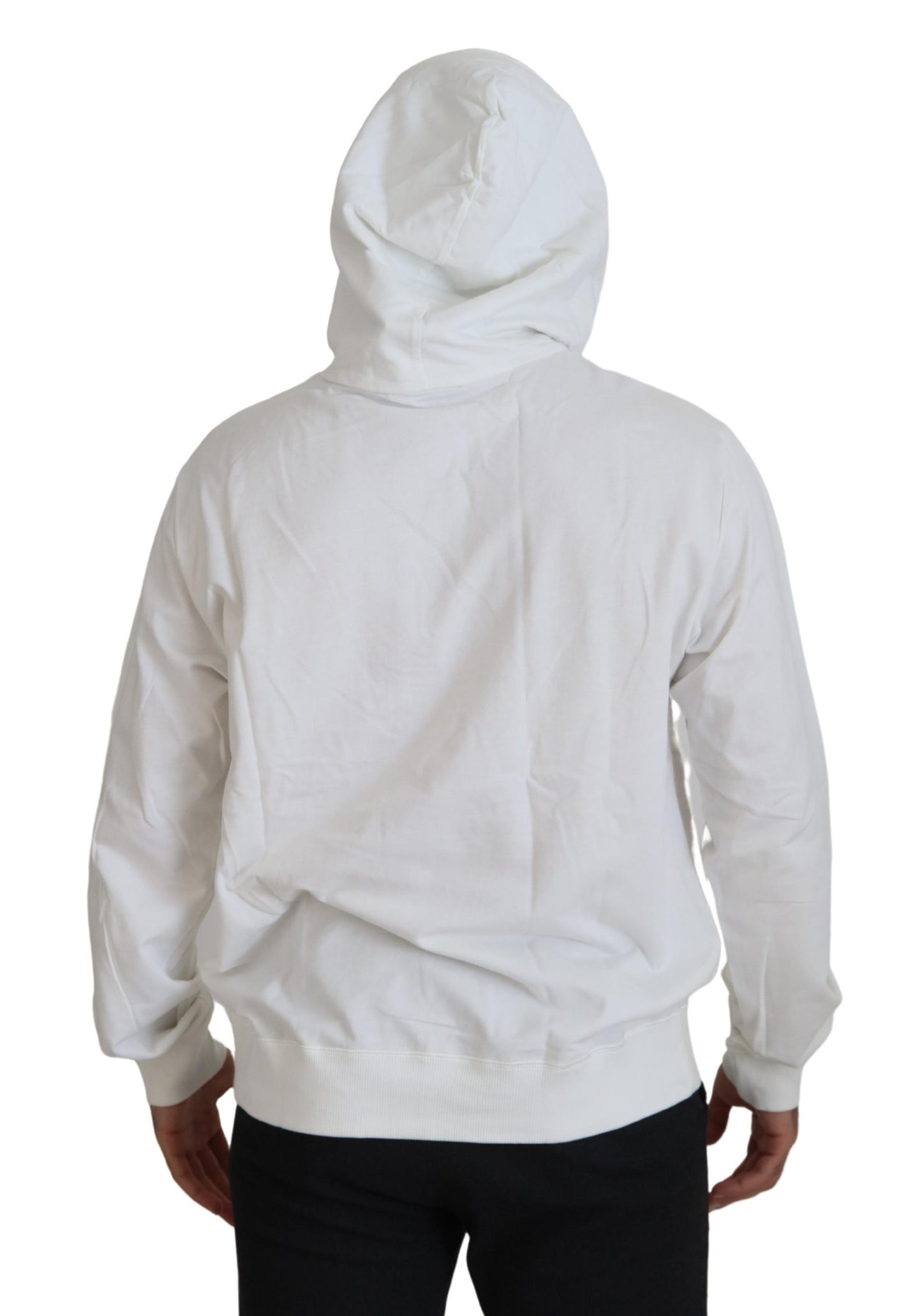 Dolce &amp; Gabbana Stunning White Hoodie