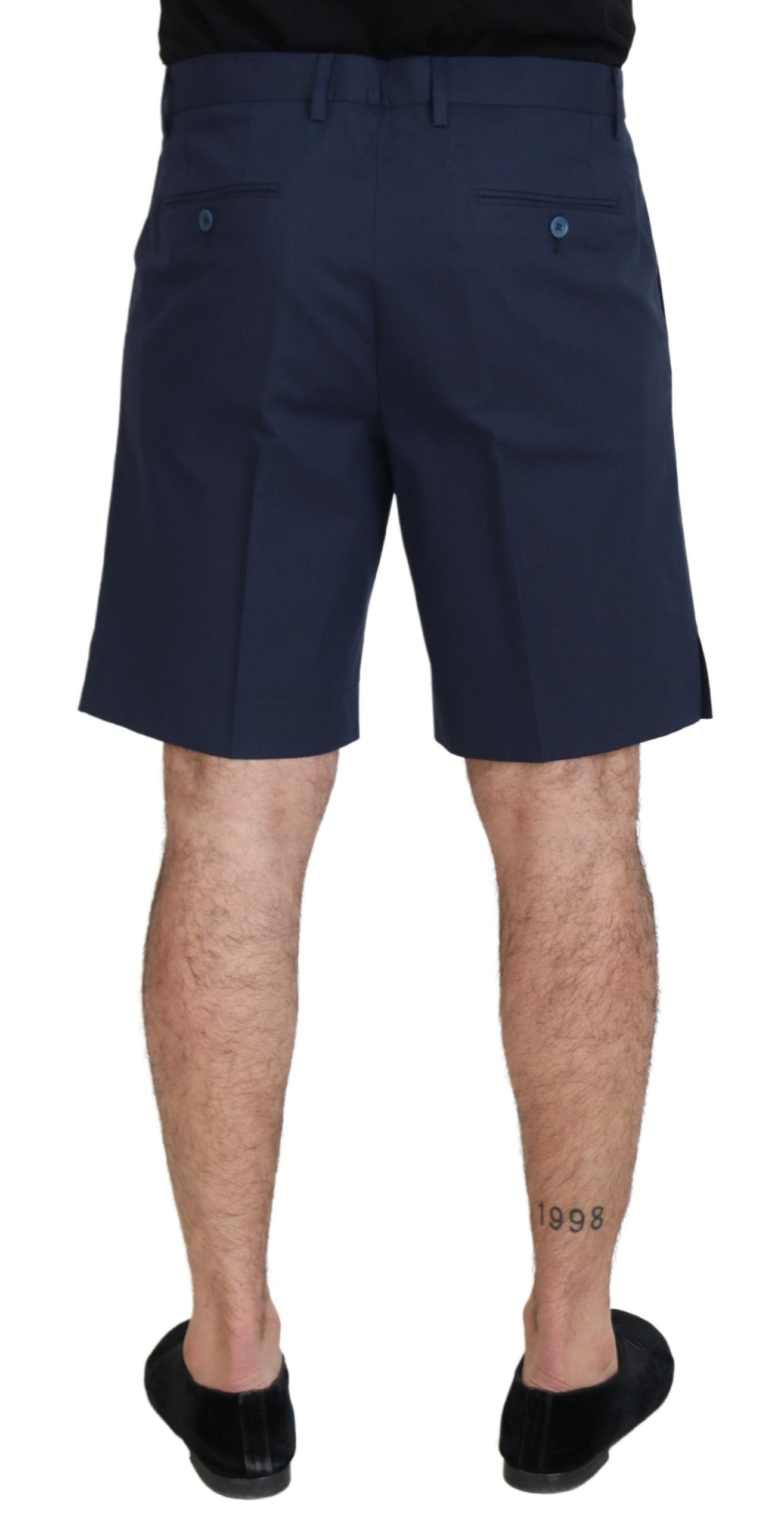 Dolce &amp; Gabbana Elegant blue chino shorts