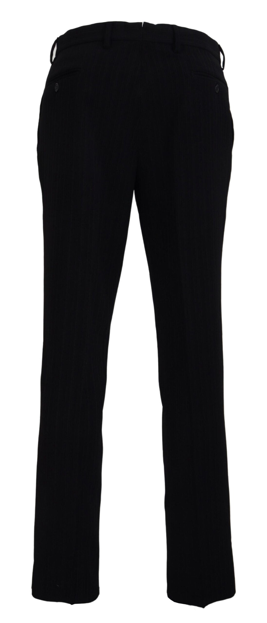 BENCIVENGA Elegant black Italian designer trousers