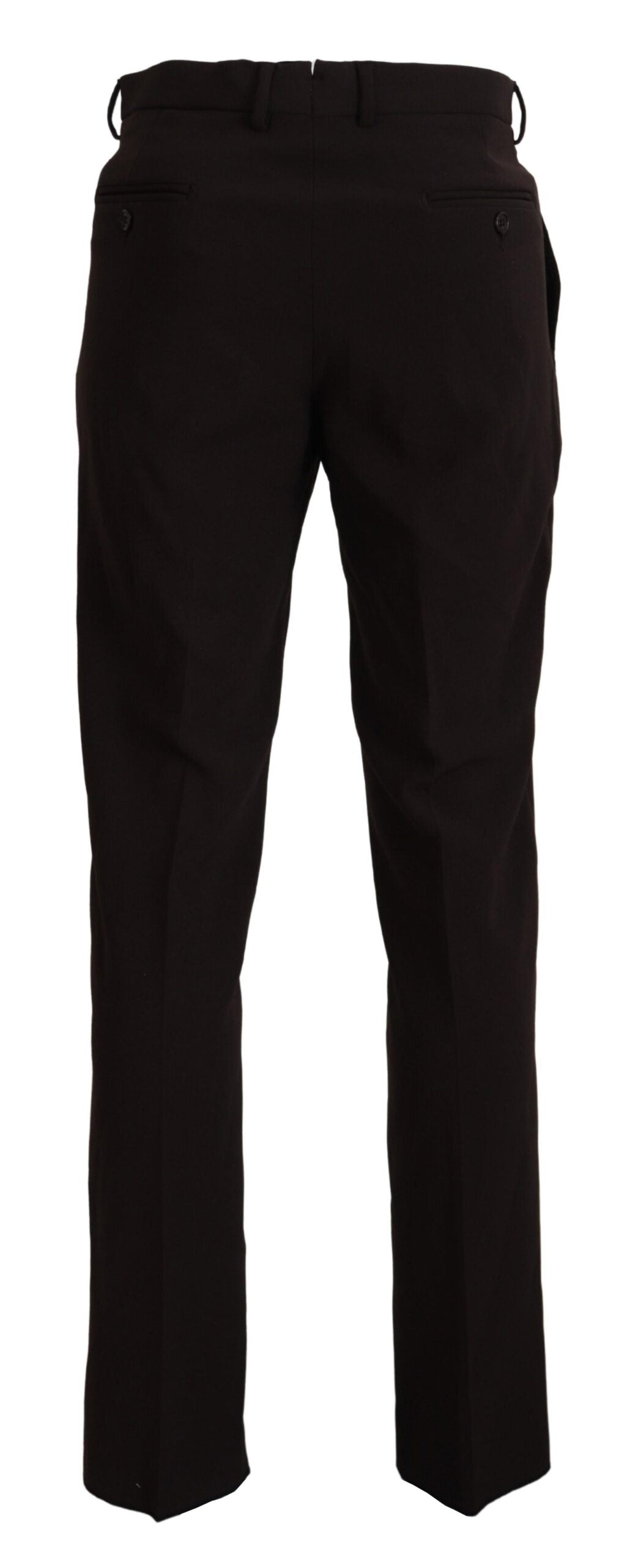 BENCIVENGA Elegant brown Italian trousers for men