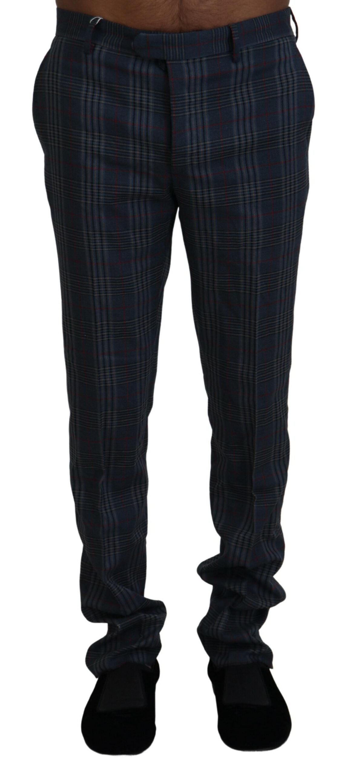 BENCIVENGA Elegant multicolor trousers made of pure wool