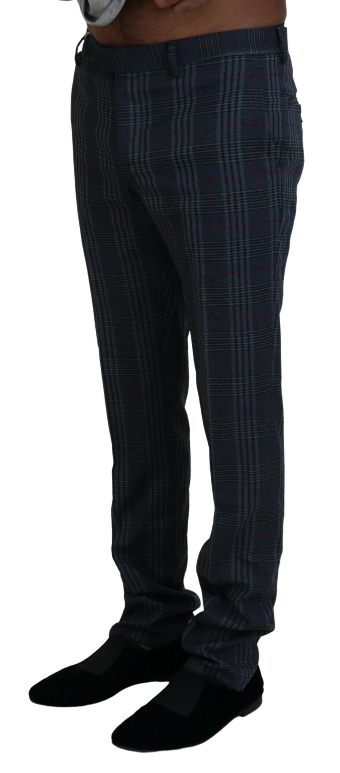 BENCIVENGA Elegant multicolor trousers made of pure wool