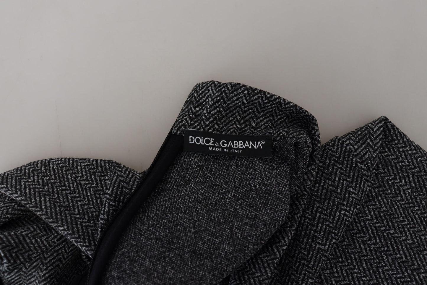 Dolce &amp; Gabbana Elegant dark grey sweater