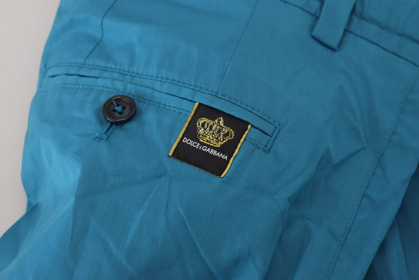 Dolce & Gabbana Lässige blaue Chinos Hosen Hosen