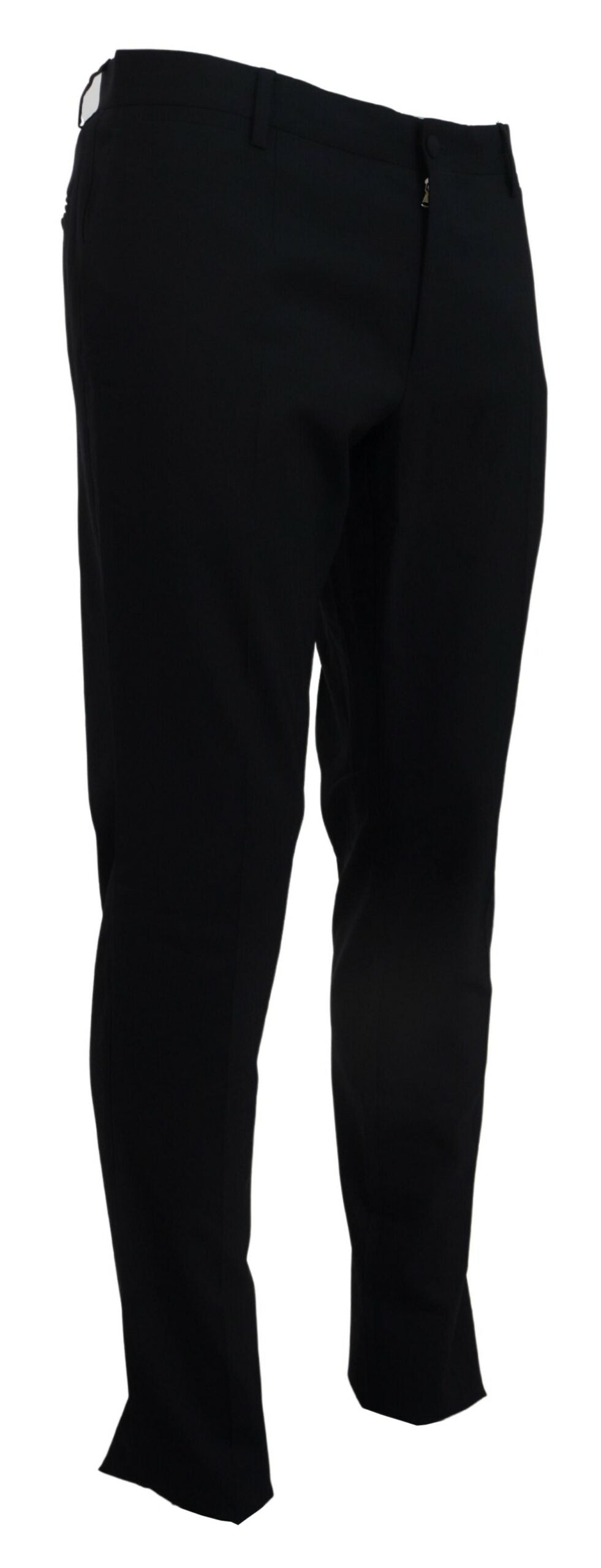 Dolce &amp; Gabbana Elegant Slim Fit Dress Pants in Blue