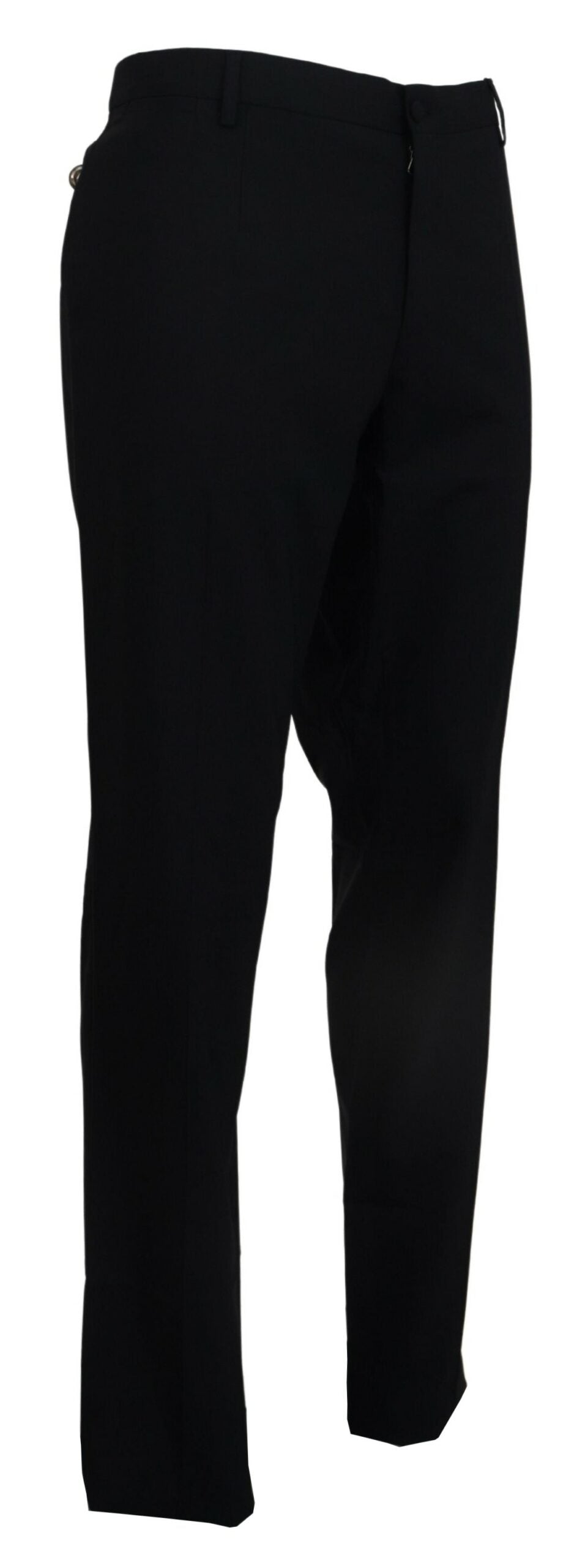 Dolce &amp; Gabbana Elegant slim fit wool blend trousers