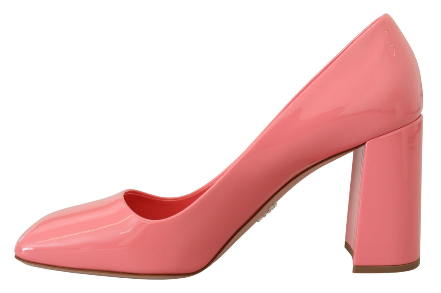 Prada Elegant pink square toe heels