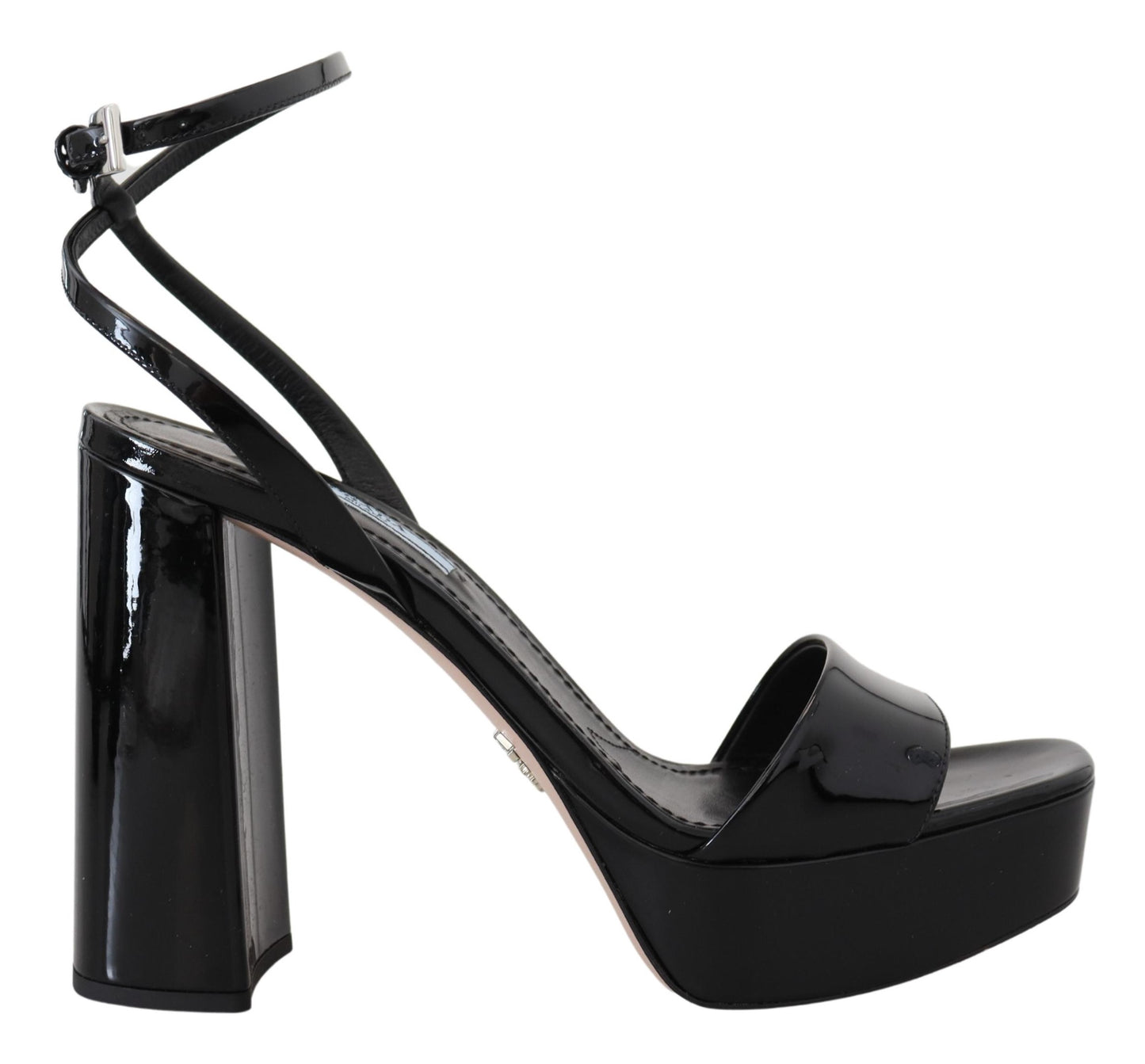 Prada Elevate your elegance with shiny black heels