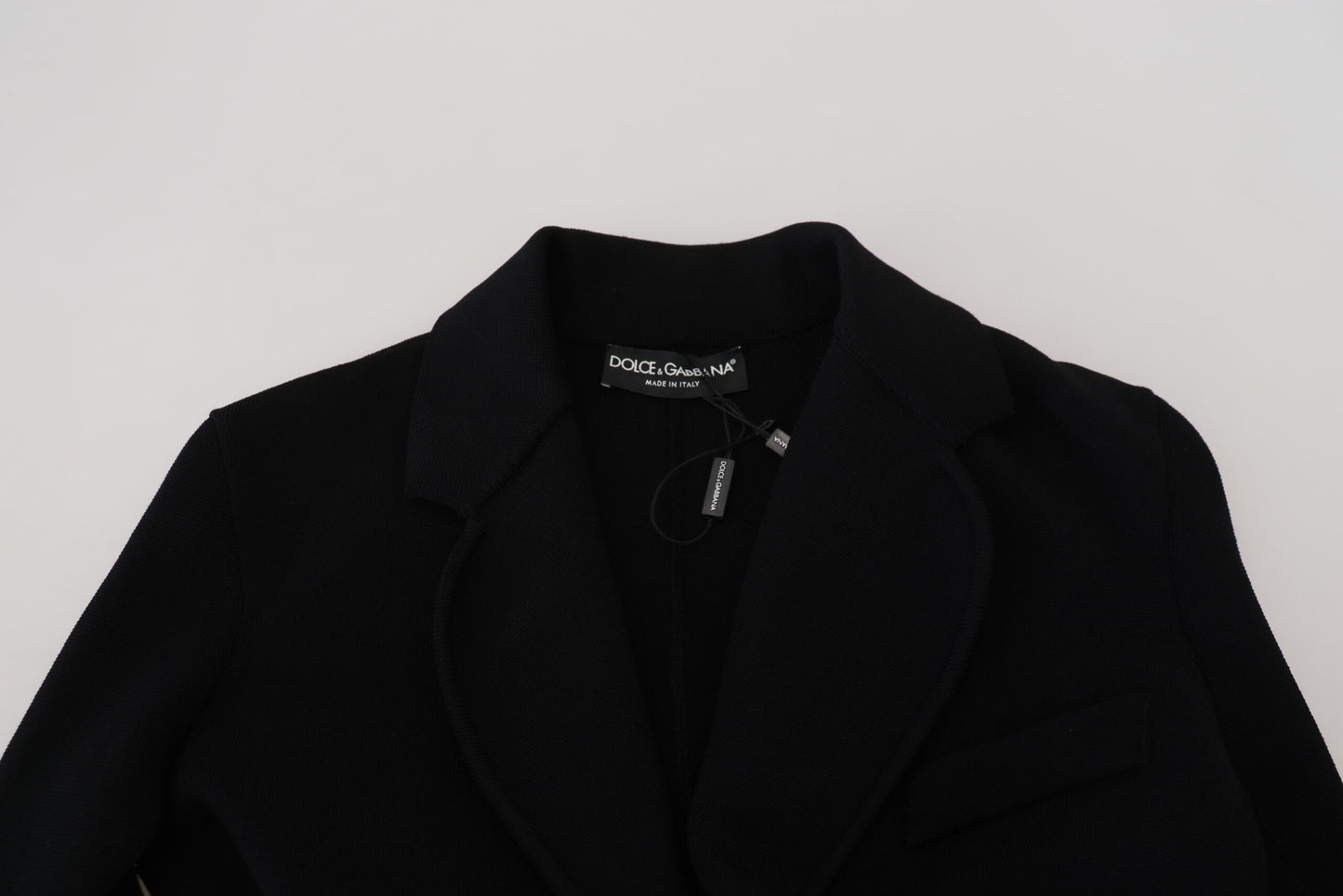 Dolce &amp; Gabbana Elegant black long-sleeved jacket