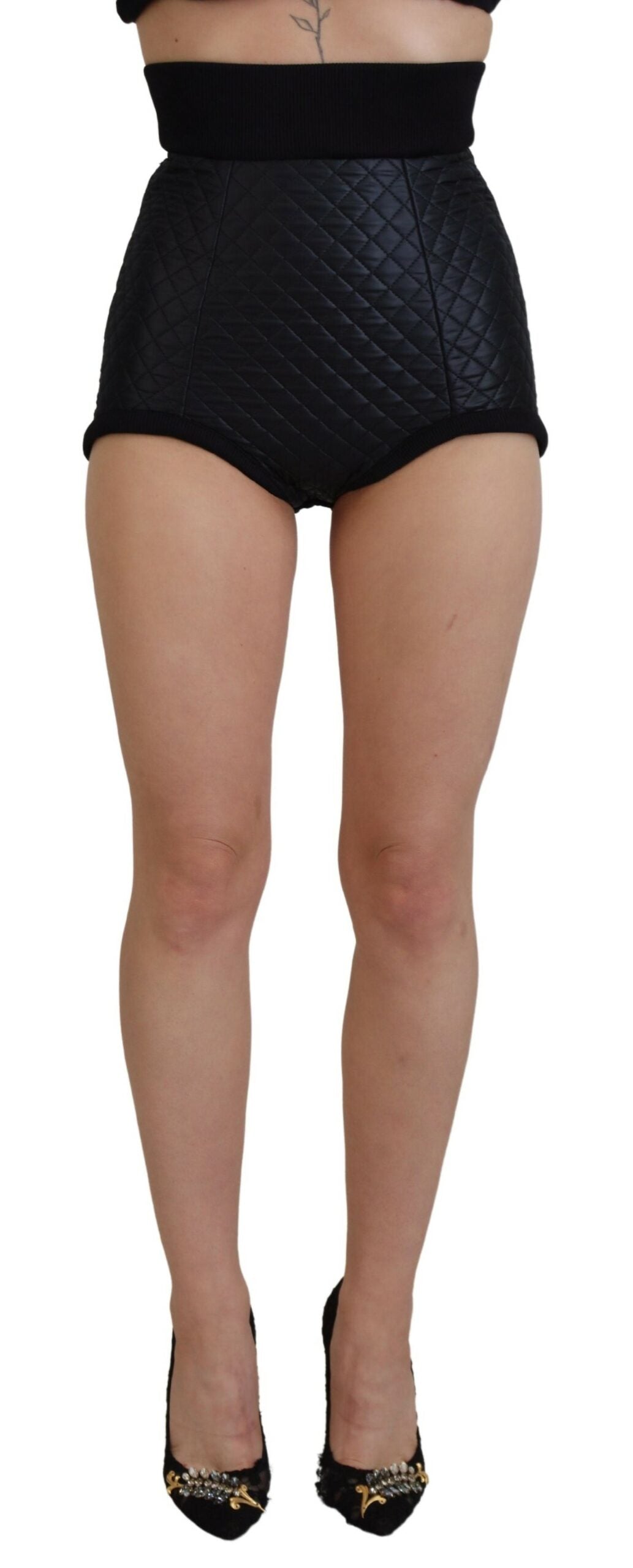 Dolce & Gabbana Elegante Designer-Shorts mit hoher Taille