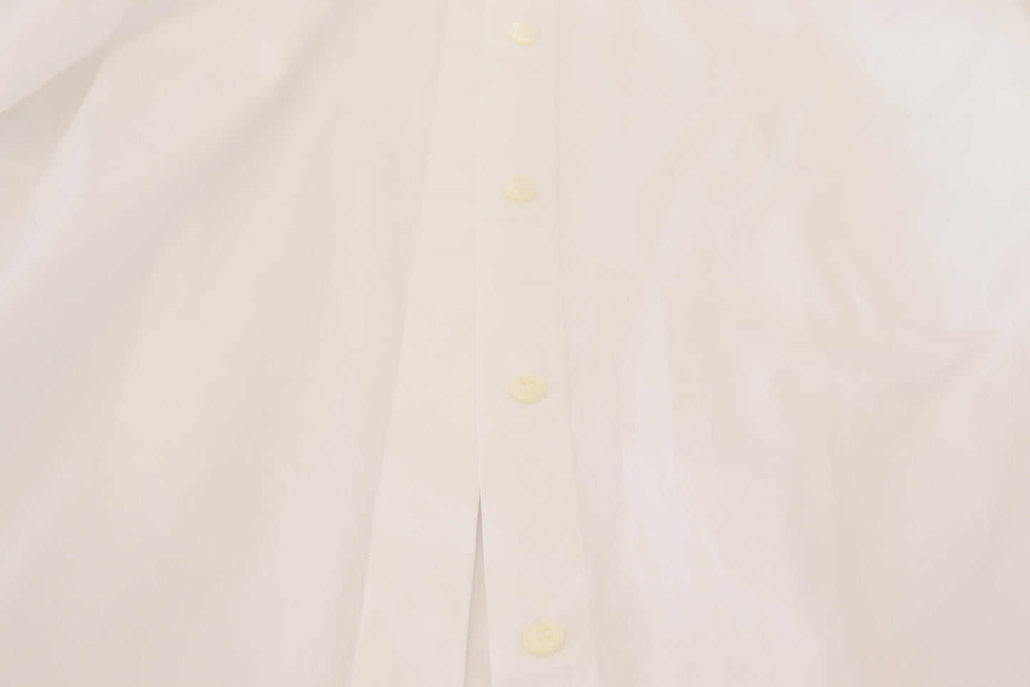 Dolce &amp; Gabbana Elegant white cotton button-down top