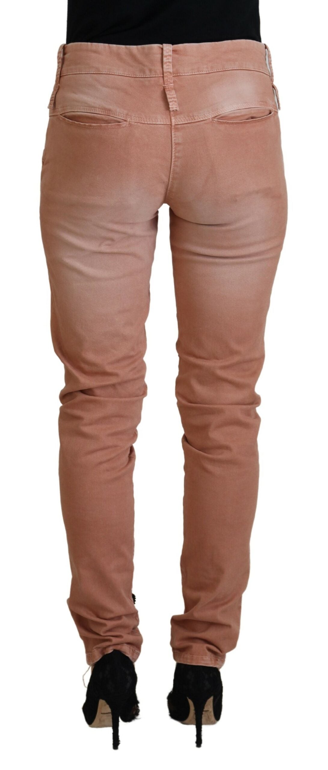 Eight Chic Slim Fit Cotton Stretch Pants