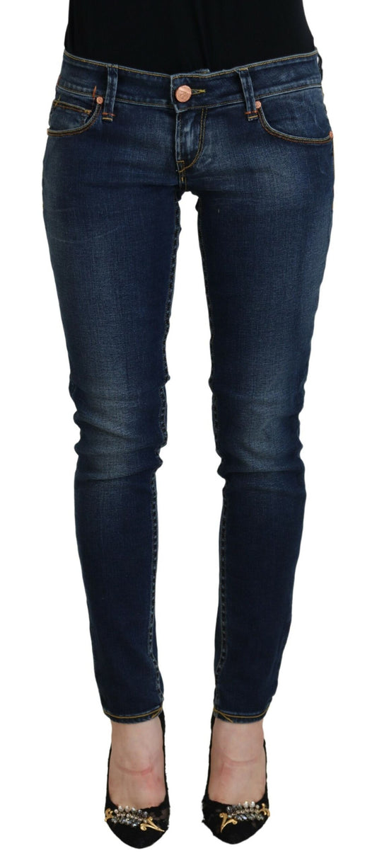 Acht Schicke Skinny Denim mit niedriger Taille