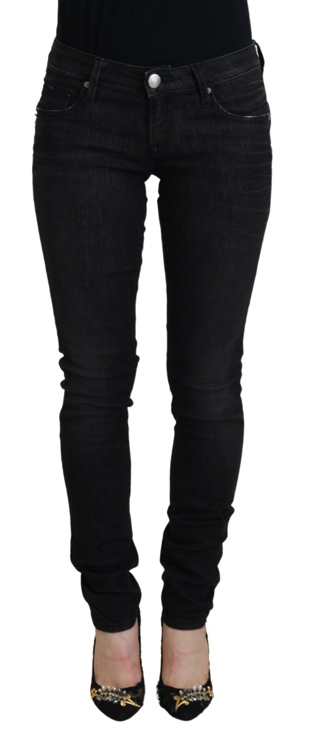 Eight Chic Designer Low Waist Skinny Jeans