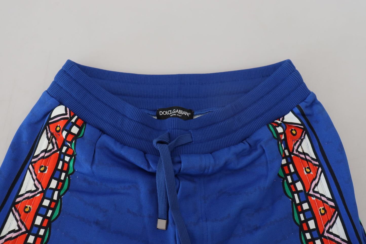 Dolce &amp; Gabbana Elegant multi-coloured printed cotton shorts