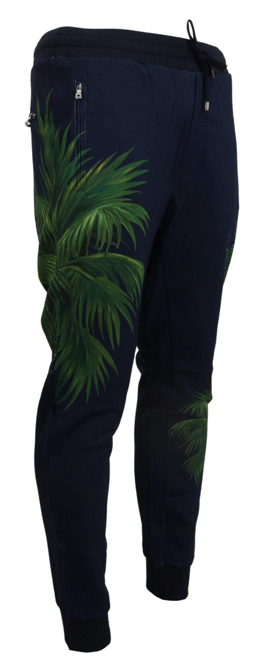 Dolce &amp; Gabbana Elegant cotton jogging pants with print