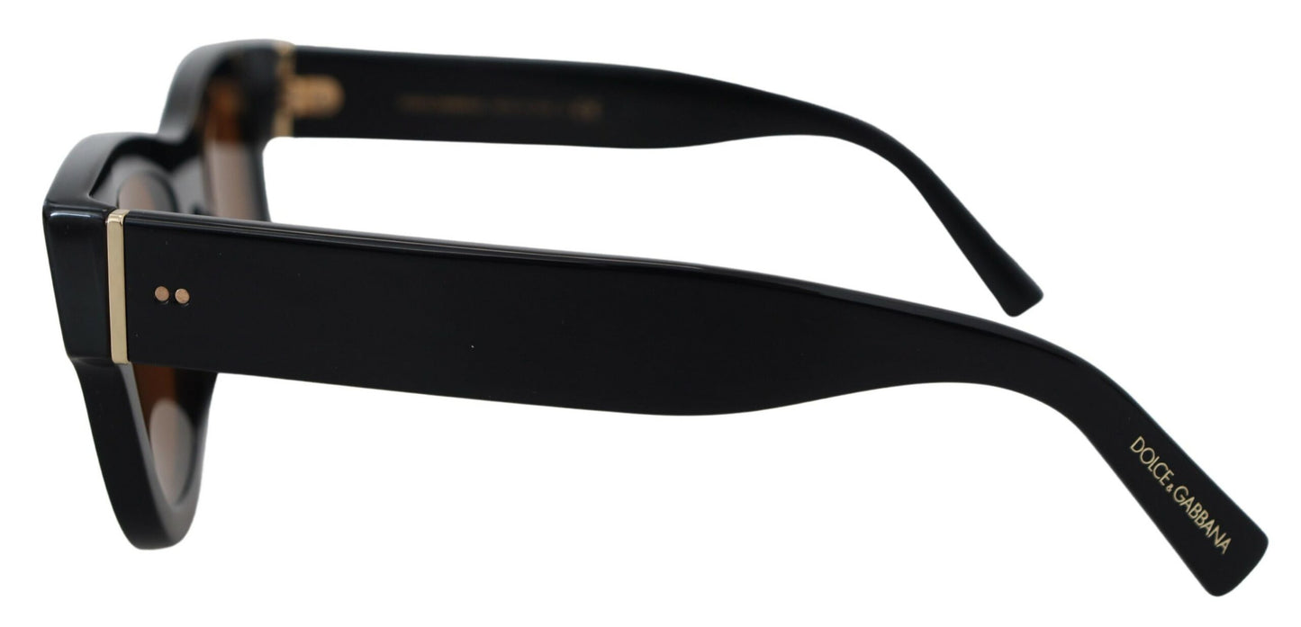 Dolce &amp; Gabbana Chic brown acetate sunglasses