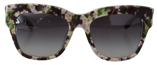 Dolce &amp; Gabbana Elegant black sunglasses with gradient