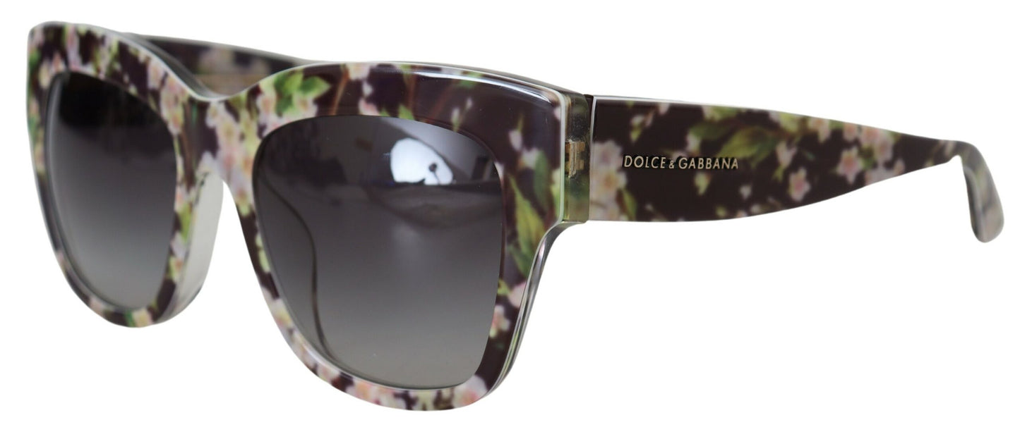 Dolce &amp; Gabbana Elegant black sunglasses with gradient