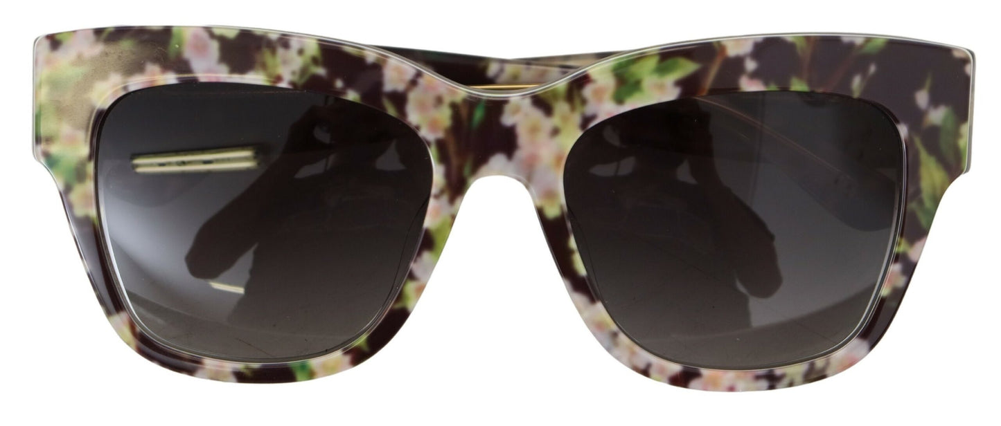 Dolce &amp; Gabbana Elegant black sunglasses with gradient