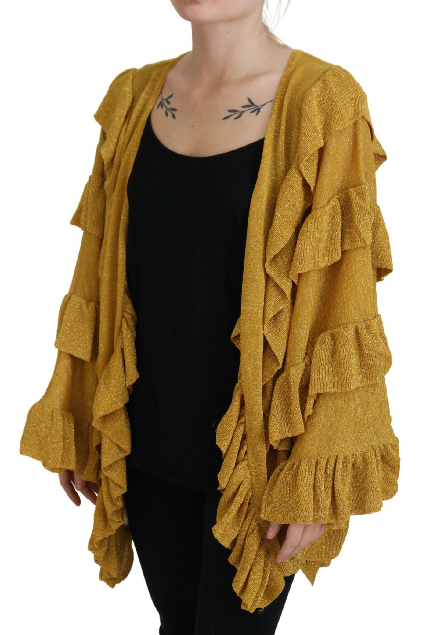 Aniye By Elegant gold cardigan sweater