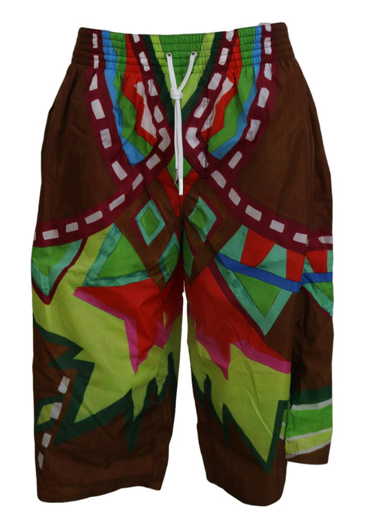 Dsquared² Exclusive multi-coloured printed swim shorts