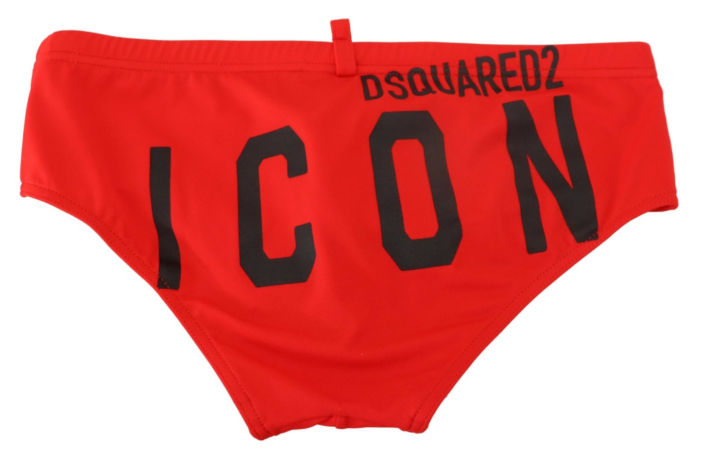 Dsquared² Red ICON print swim briefs