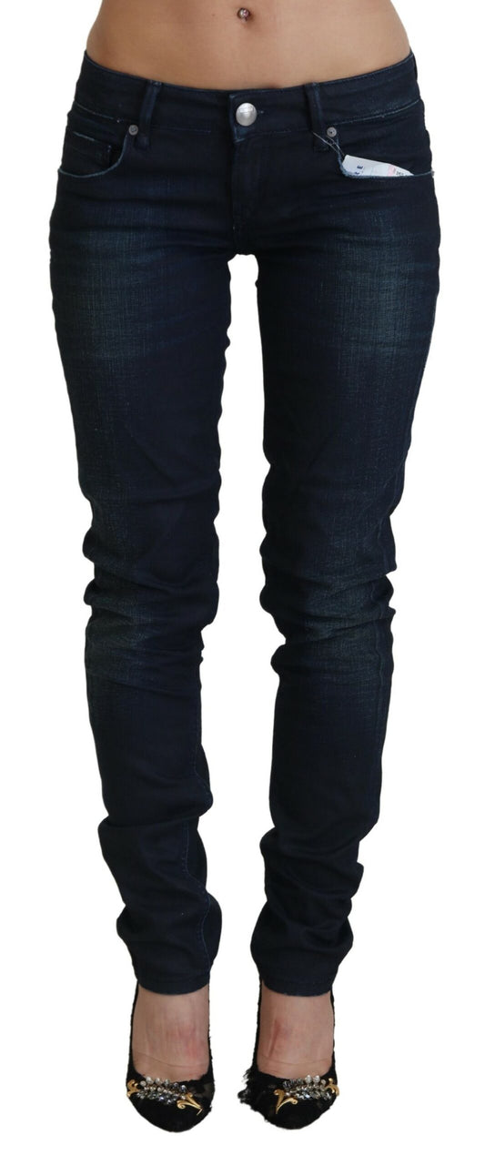 Eight slim fit cotton denim jeans