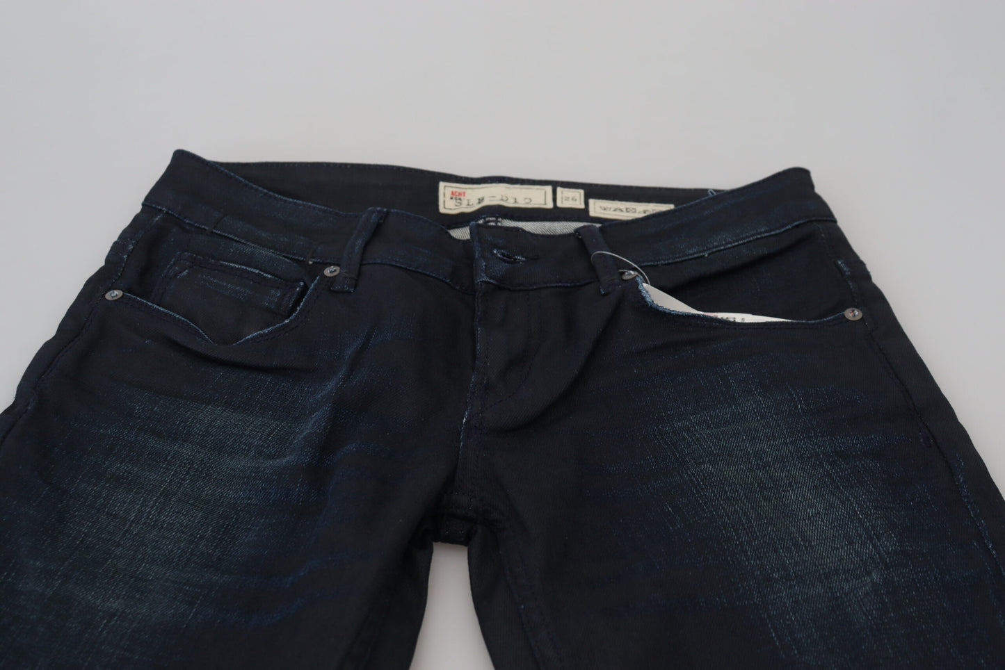 Eight slim fit cotton denim jeans