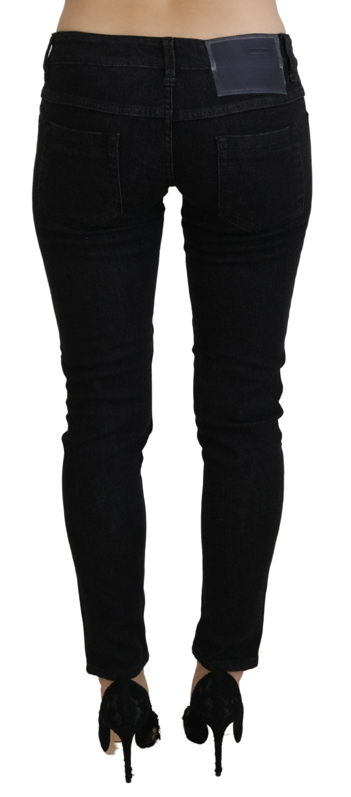 Eight Slim Cotton Denim in Black