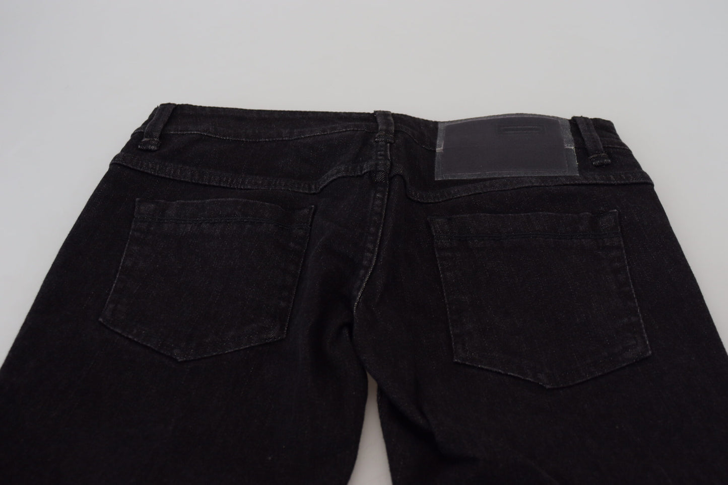 Eight Slim Cotton Denim in Black