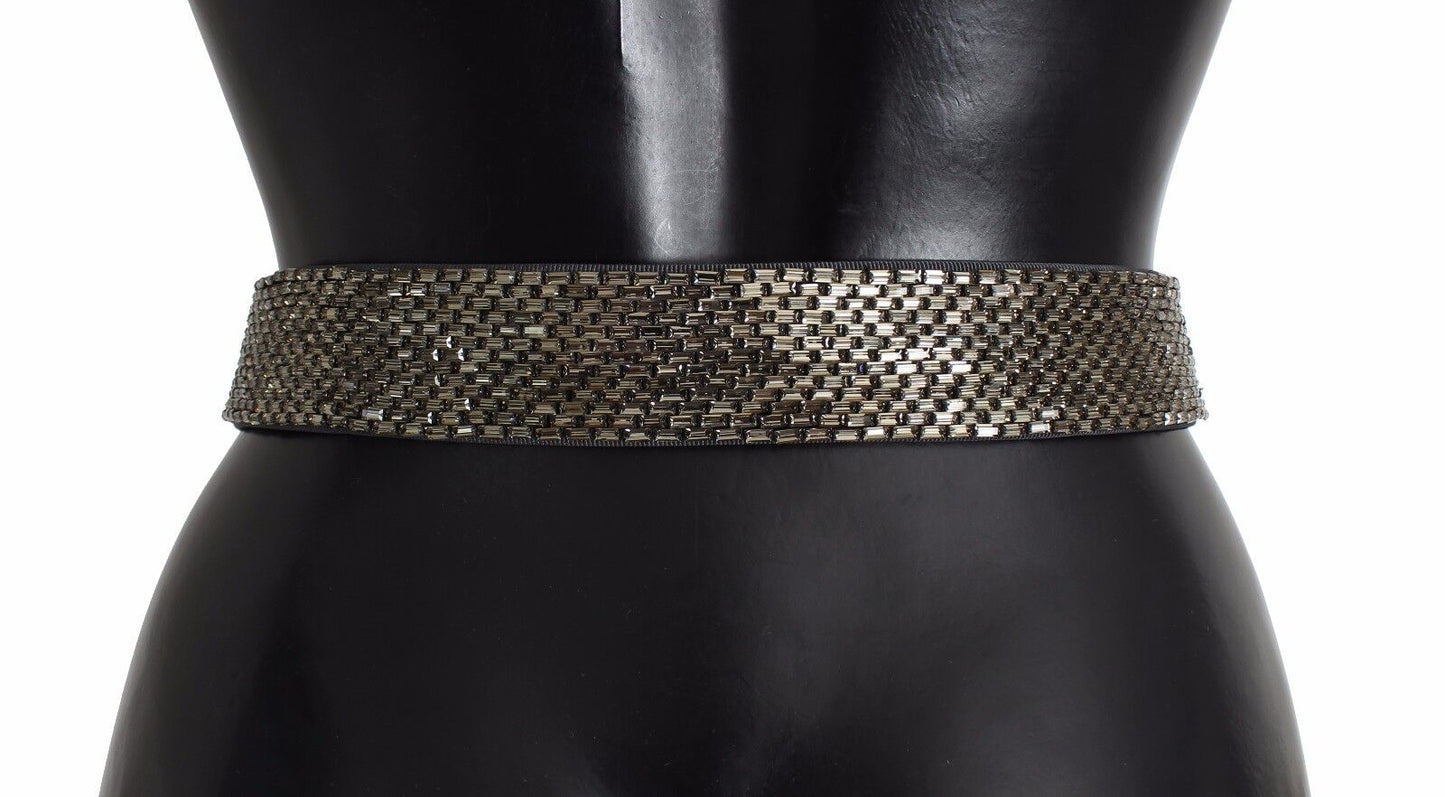 Dolce &amp; Gabbana Sequined Swarovski Crystal Waist Belt