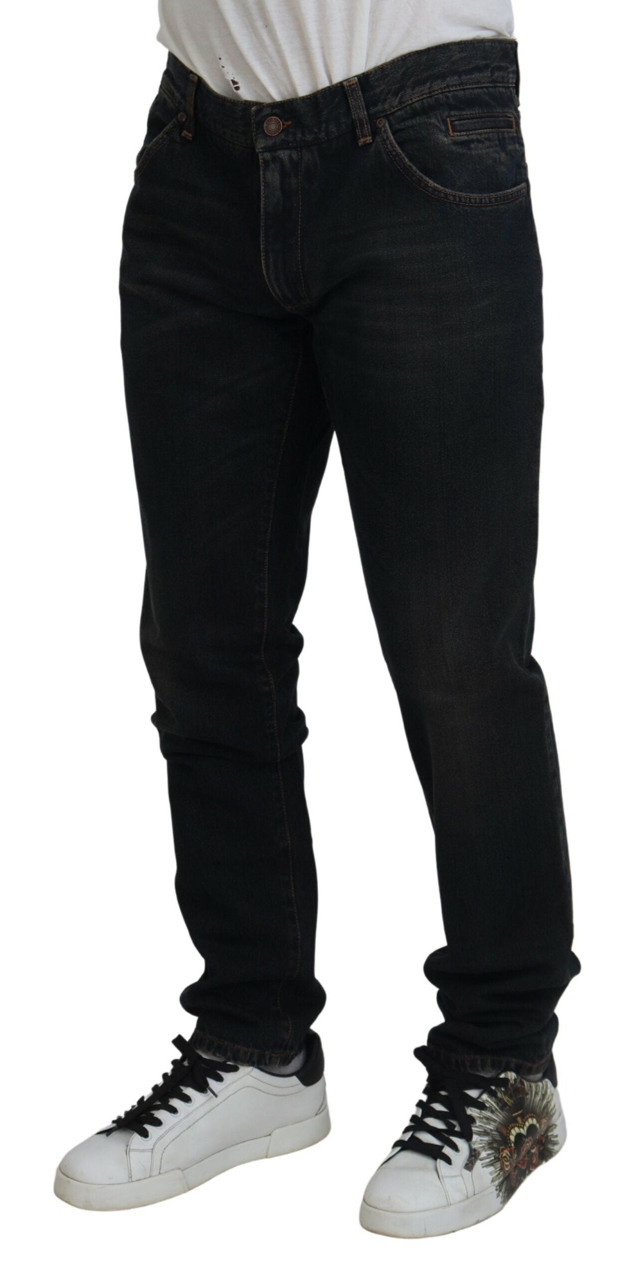 Dolce &amp; Gabbana Exquisite Italian Skinny Denim Jeans