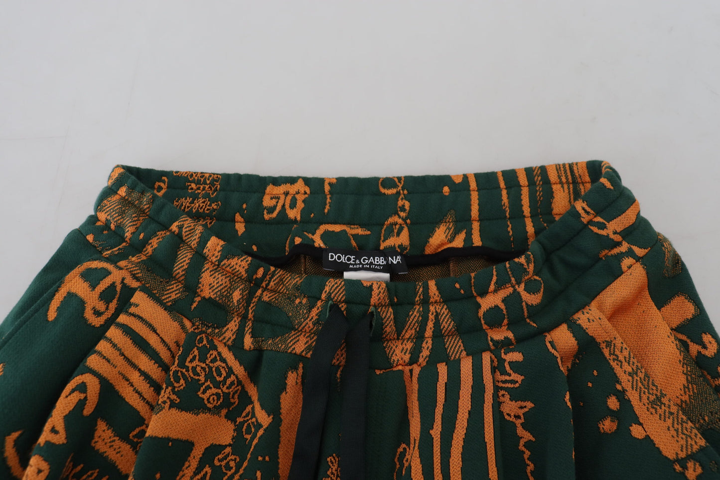 Dolce & Gabbana Multicolor Seidenmischung Jogger Cargo-Hose