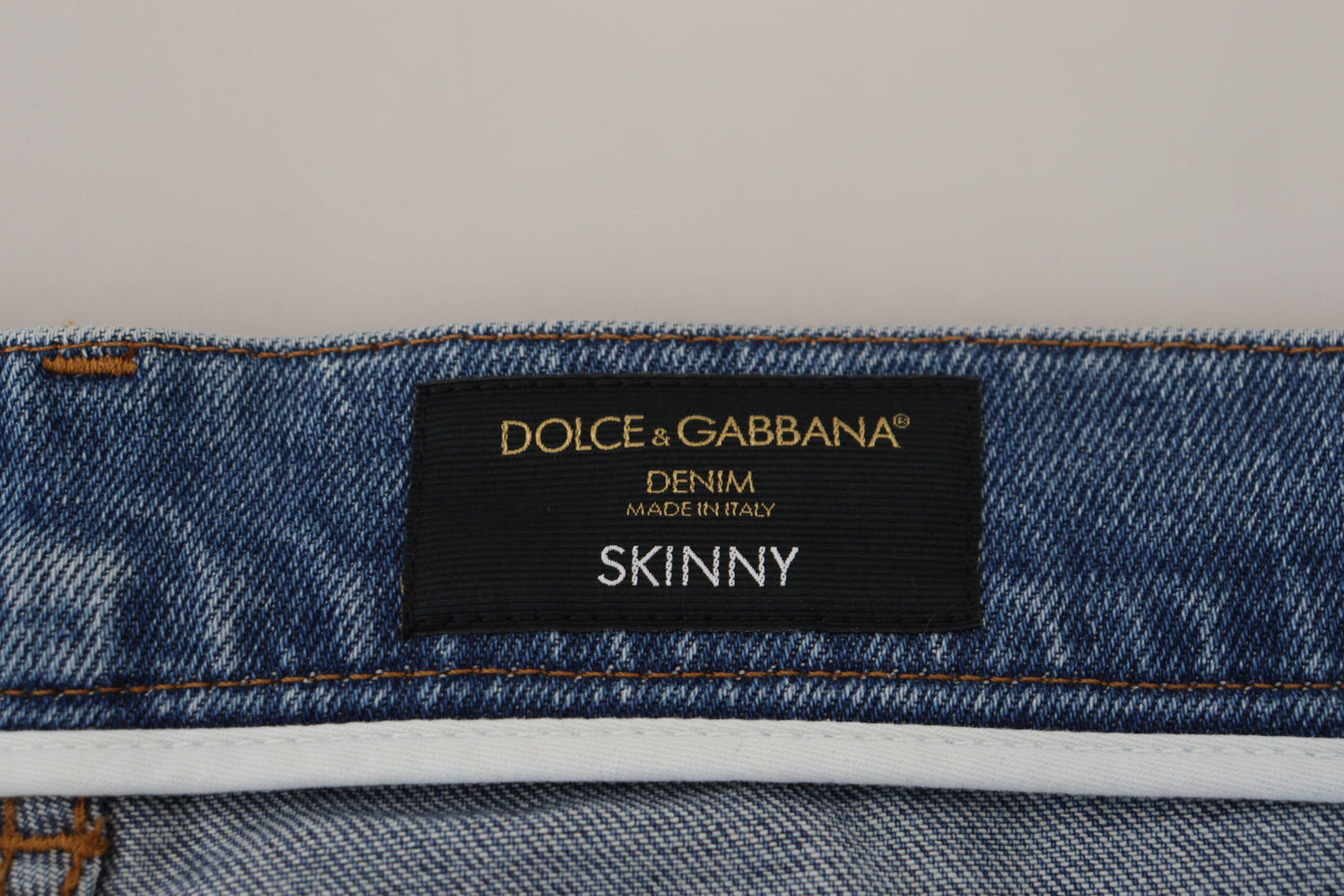 Dolce &amp; Gabbana Exquisite Italian Skinny Denim Jeans