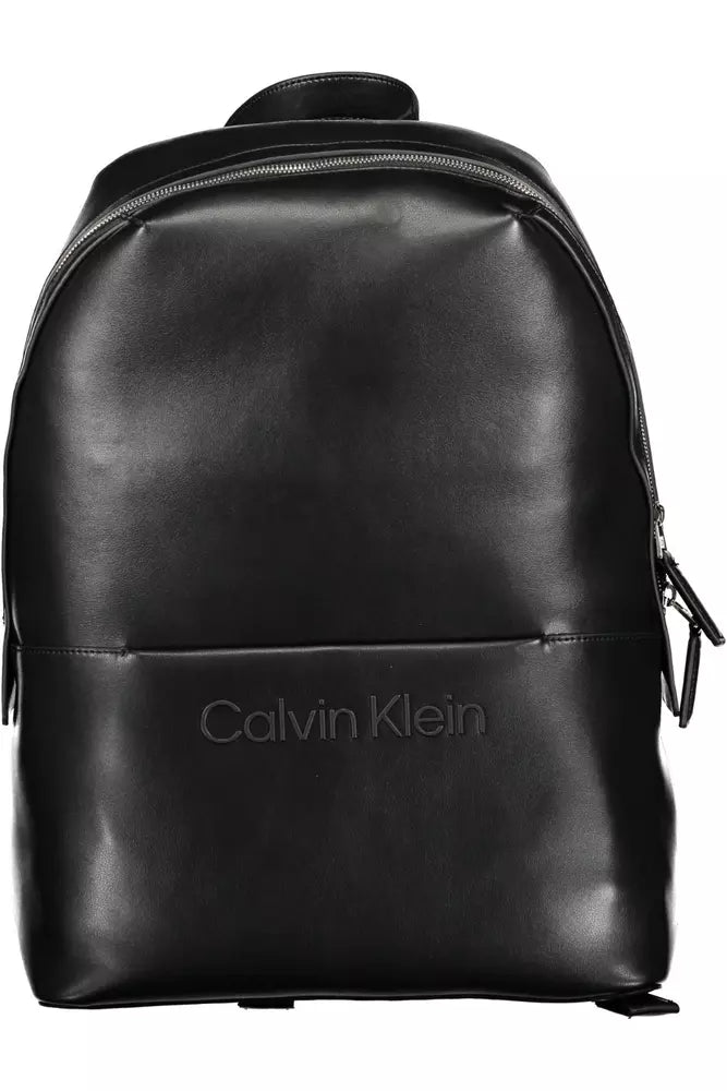 Calvin Klein Black Polyester Backpack for Men