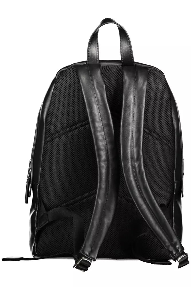 Calvin Klein Black Polyester Backpack for Men