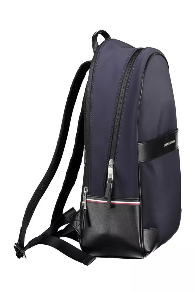 Tommy Hilfiger Blue Polyethylene Backpack for Men