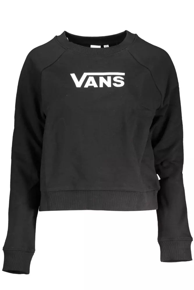 Vans Black Cotton Sweater for Women